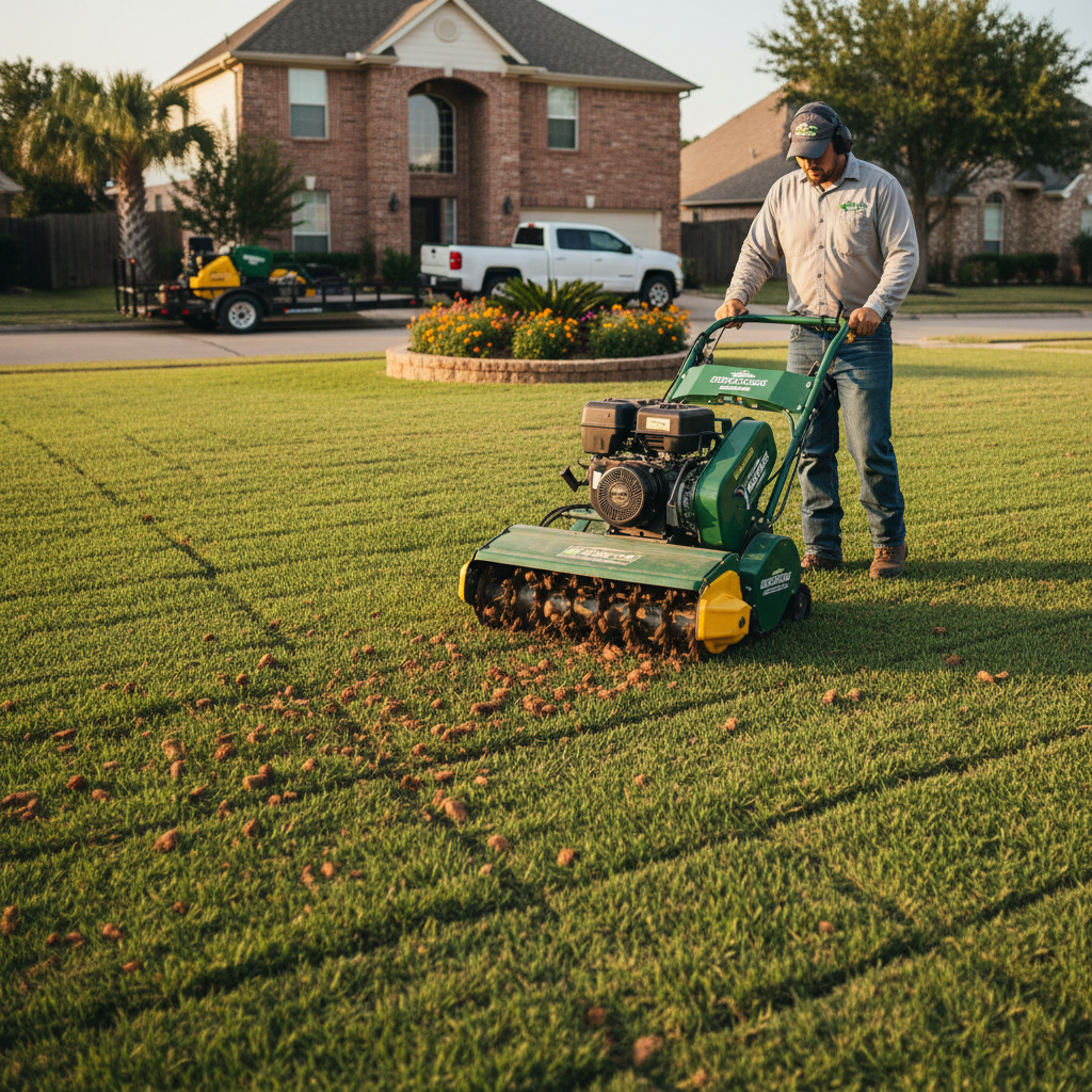 Lawn Aeration Guide for Pasadena, TX Clay Soil
