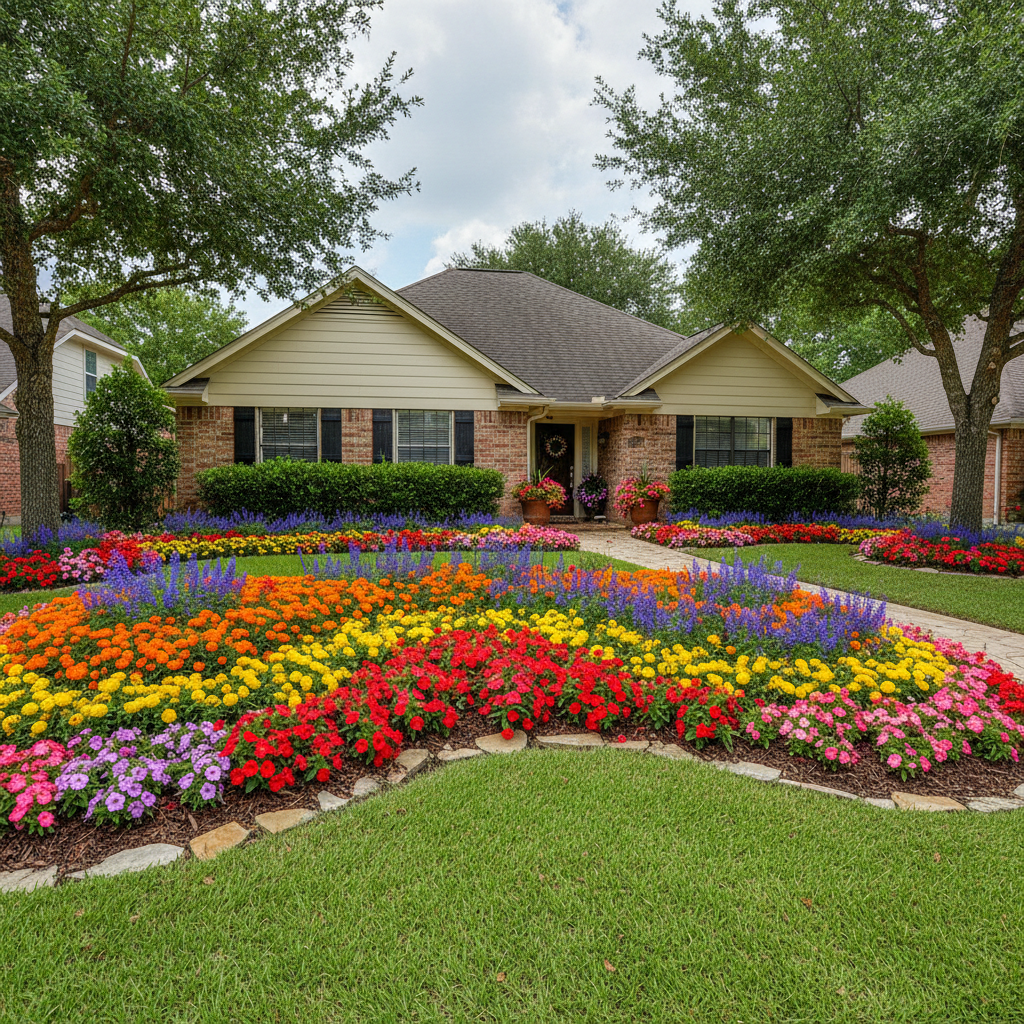 Seasonal Color Rotation for Pasadena, TX Properties