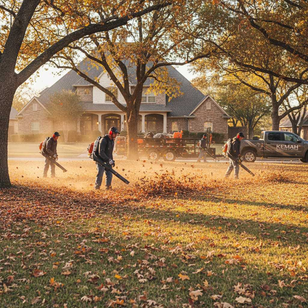 Fall Leaf Cleanup Guide for Kemah, TX Homeowners