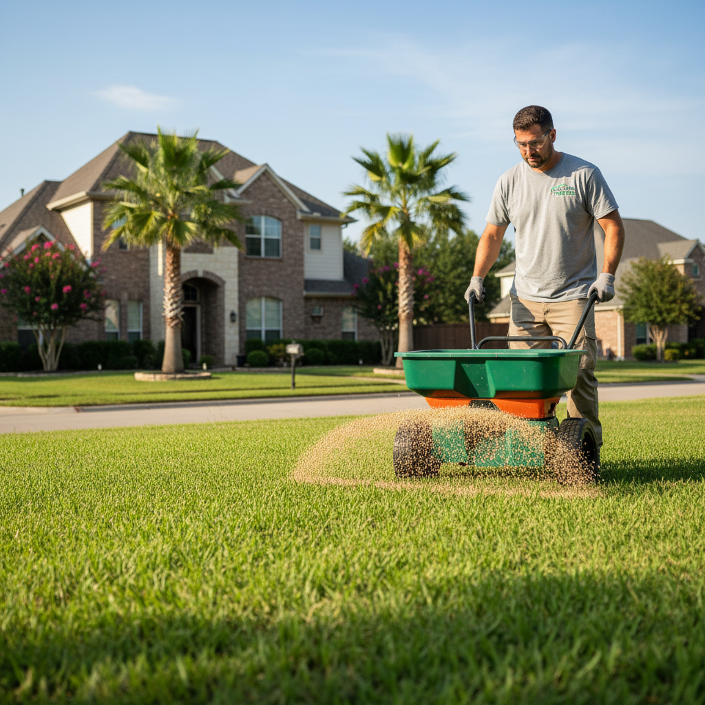 Lawn Fertilization Timing for Clear Lake, TX