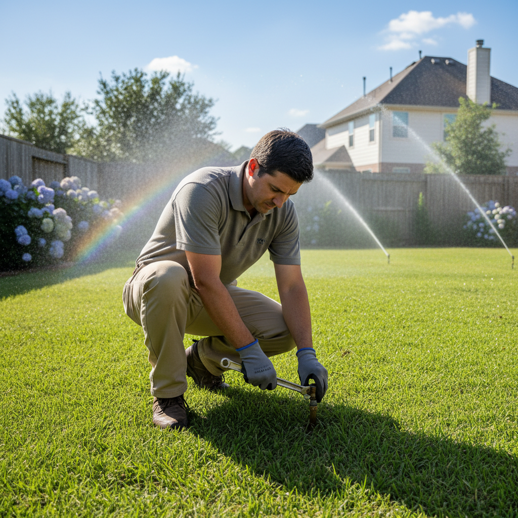 Sprinkler System Tune-Up Guide for Seabrook, TX