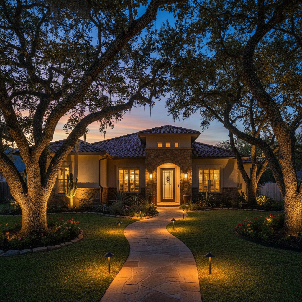 Landscape Lighting Ideas for Southwest Houston, TX Homes