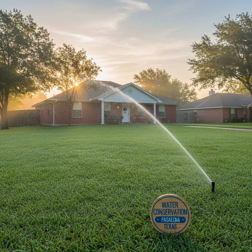 Lawn Watering During Pasadena, TX Drought Restrictions