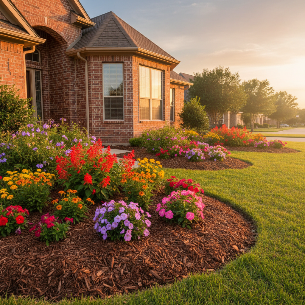 Spring Mulch Refresh Guide for Baytown, TX Yards