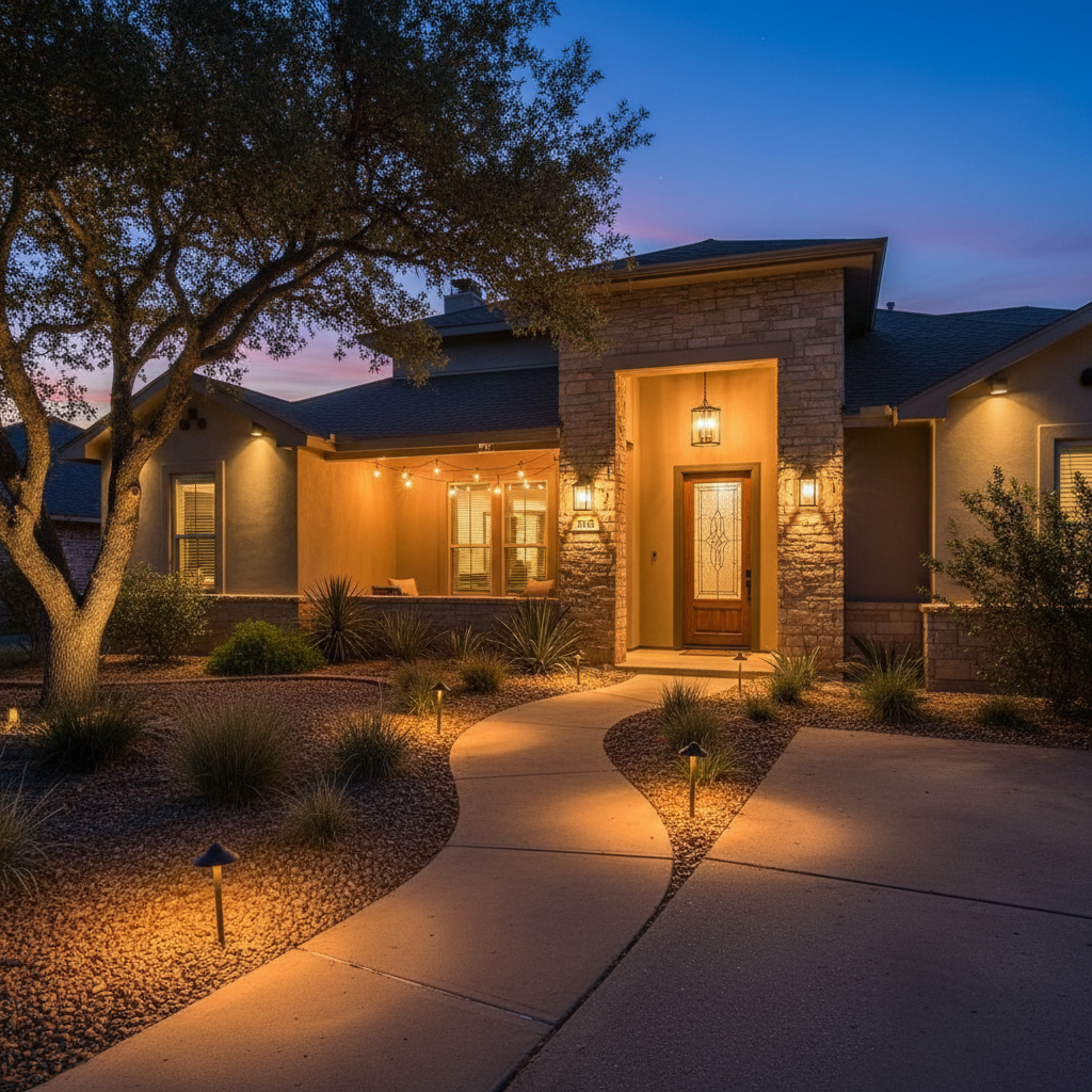 Outdoor Lighting for Security in Southwest Houston, TX Neighborhoods