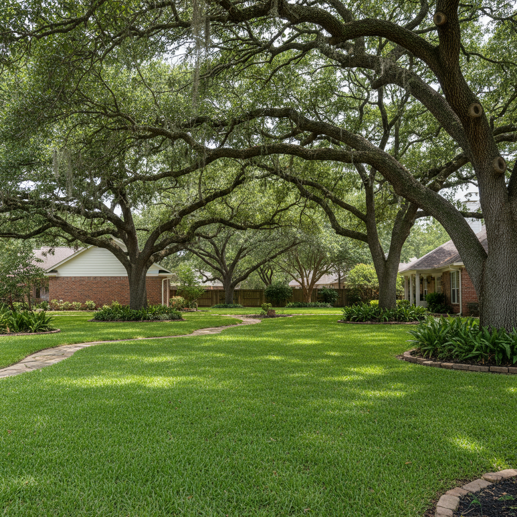 Caring for Shaded Lawns in Houston, TX