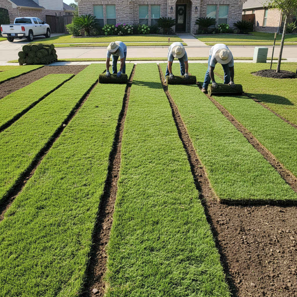 Sod Installation in Seabrook, TX: What to Know Before You Lay