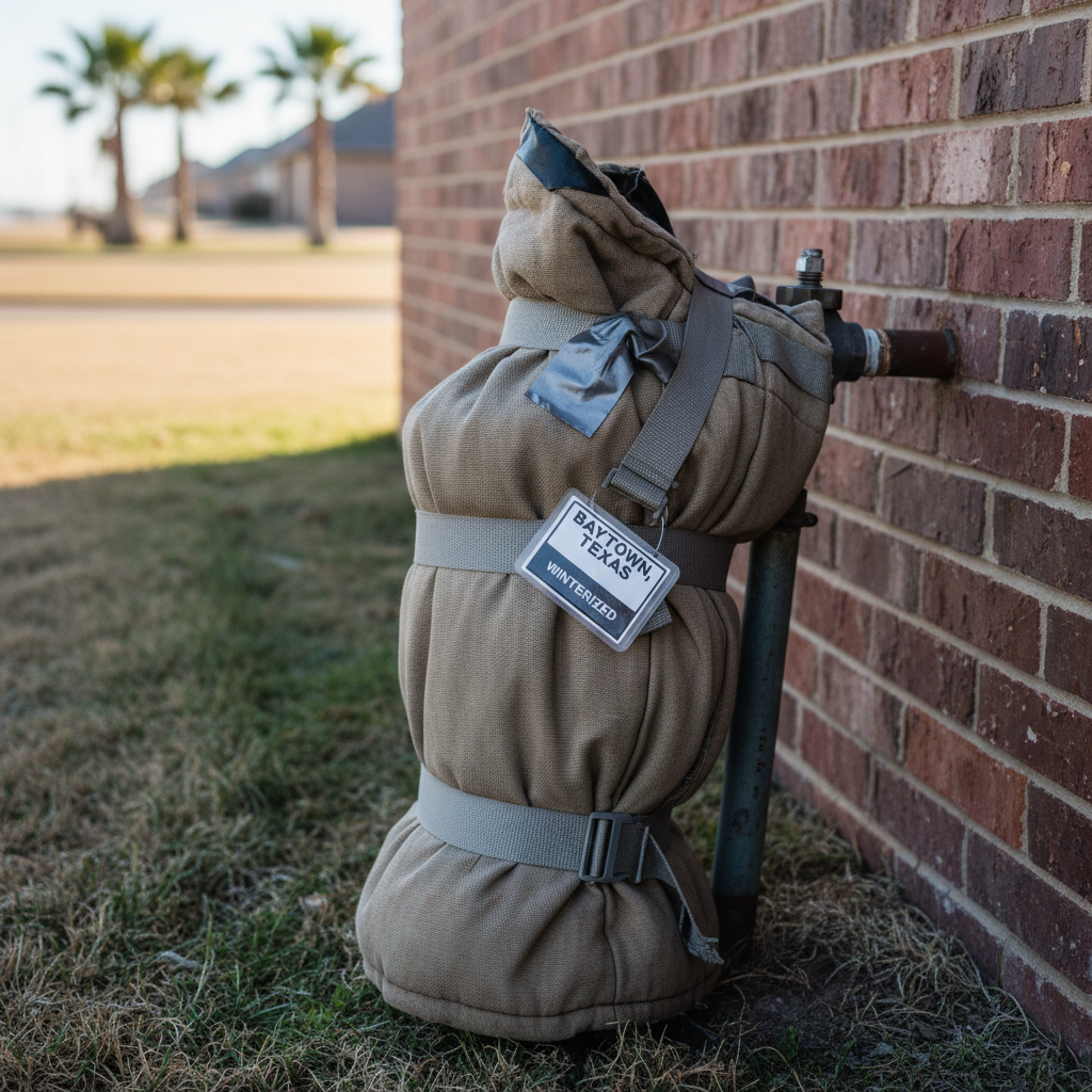 Do You Need Winter Sprinkler Blow-Out in Baytown, TX?