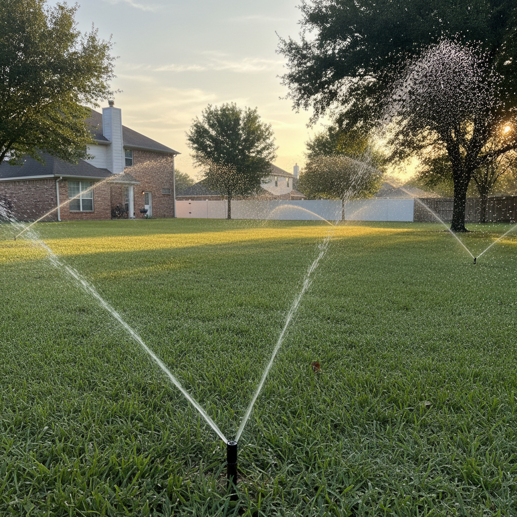 Summer Watering Guide for La Porte, TX Lawns