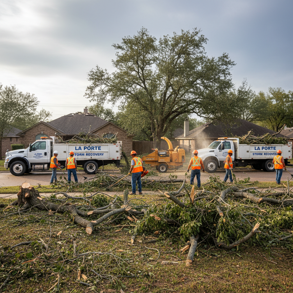 Storm Cleanup Checklist for La Porte, TX Properties