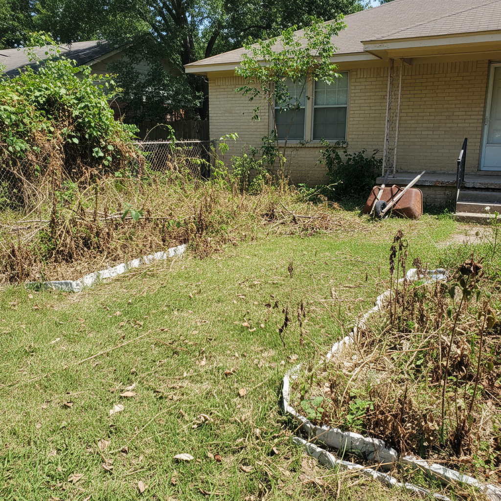 Move-Out Yard Cleanup Services in Deer Park, TX